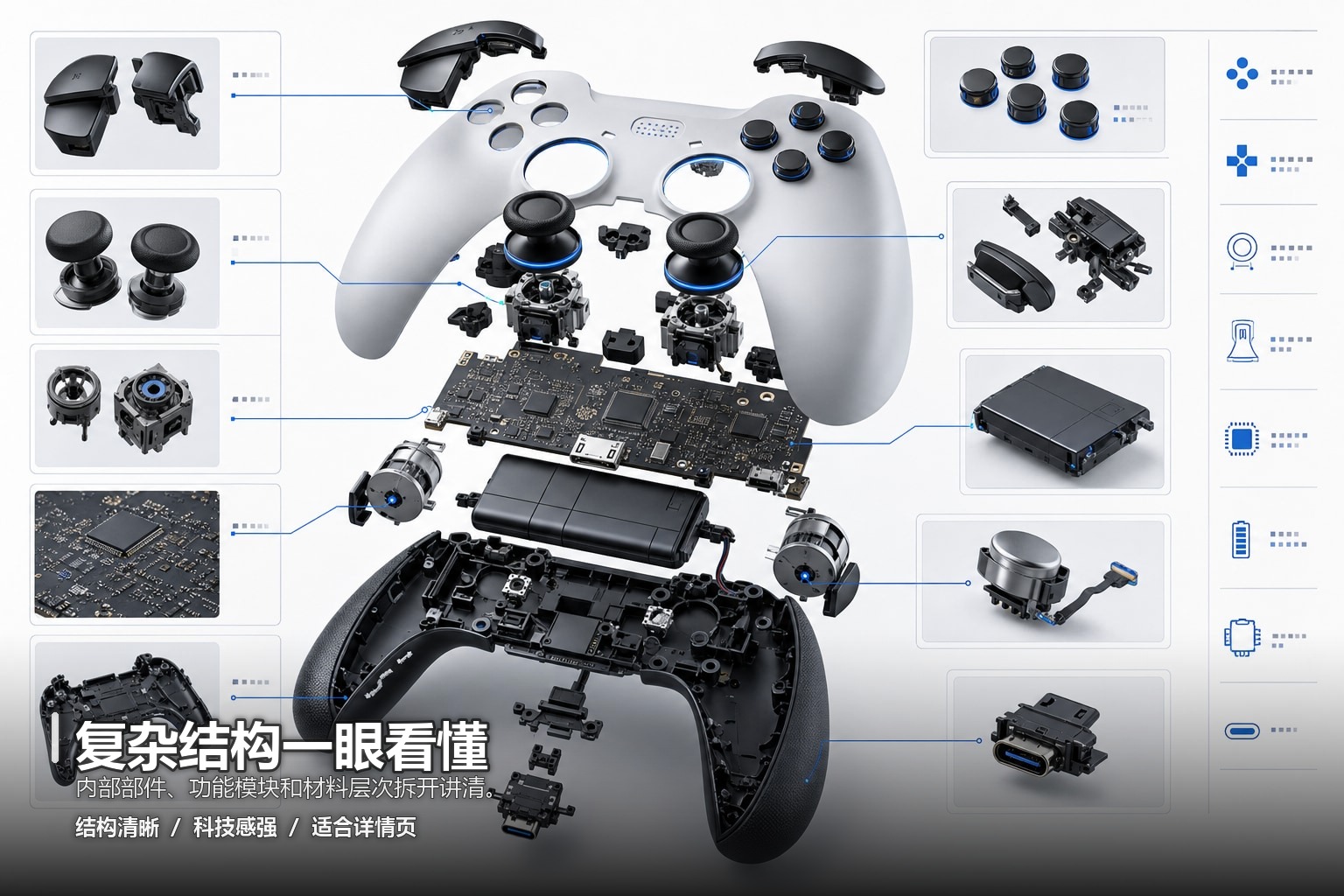 电商图片精修和产品结构展示案例